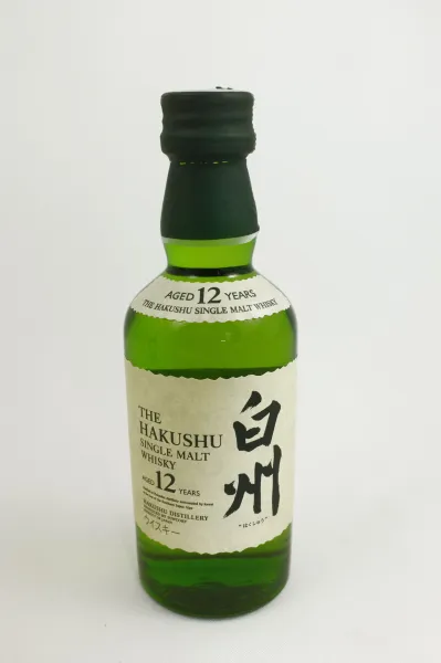 HAKUSHU 12 - 50ML - ORIGINAL Miniatur - Japan Only