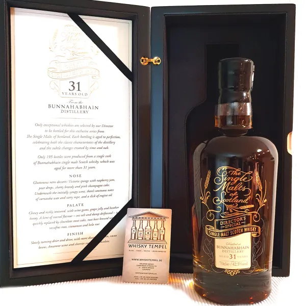 BUNNAHABHAIN 31Y Director's Special Elixier/SMoS -  42.5% - 0,7l