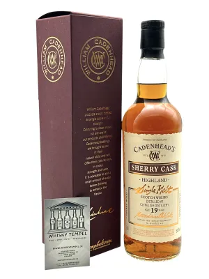 CLYNELISH 19Y - 1995 Cadenhead's -  Wood Range - Sherry Cask 54,6% - 0,7L