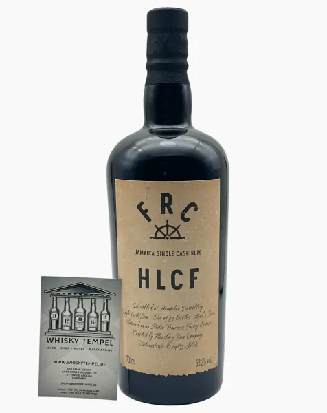 HAMPDEN HLCF -  Flensburg Rum Company Single Cask Rum  53,2% 0,7L