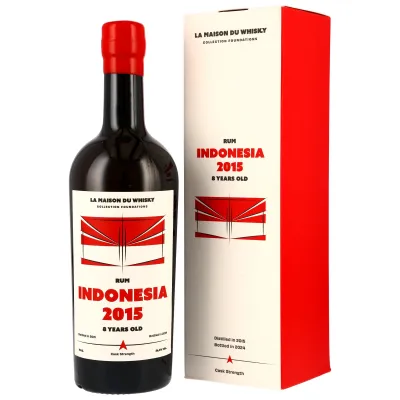 INDONESIA  8Y 2015/2024 (LMDW Flag Series, 195 bottles) - 59,9% 0,7L