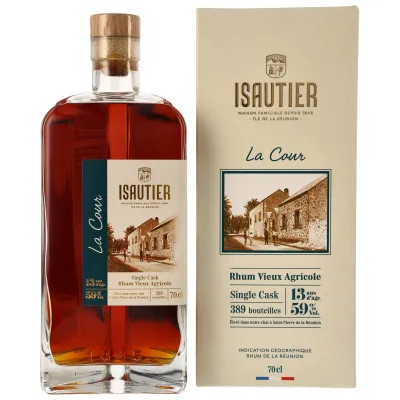 ISAUTIER Rhum 2009/2023 - 13Y La Cour - Foundations - 59% 0,7L