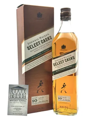 JOHNNIE WALKER 10 Years - Select Casks – Rye Cask Finish - 46% - 0,7L