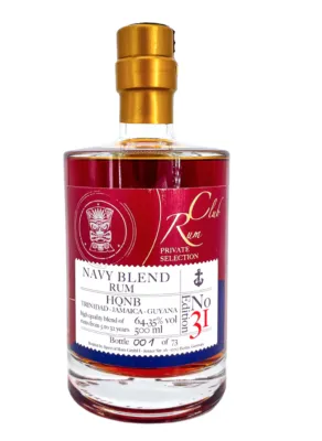 NAVY BLEND HQNB  20-32Y - Rum Club Private Edition #31 64,35% 0,5L