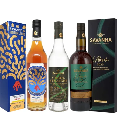 SAVANNA HERRLINE (Swell de Spirits) HERR 2009  60,8% - 3 Bottle Set