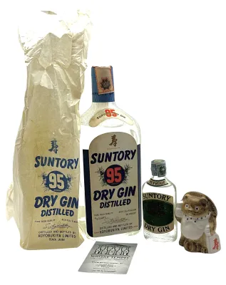 SUNTORY - Dry Gin - Kotobukiya - 1960-1970 - 90 proof - 47,5% - 0,7L