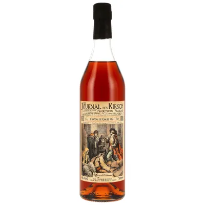 CHATEAU DE GAUBE 1963/2025 - Bas Armagnac - Journal des Kirsch - 44,1% 0,7L CHATEAU DE GAUBE 1963/2025 - Bas Armagnac - Journal des Kirsch - 44,1% 0,7L