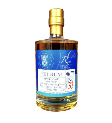 FIJI 2009 - RumClub Private Selection Edition 33 - 60,4% 0,5L