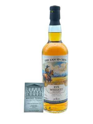 INDIANA RYE  6Y Single Barrel Rye - The Liquid Crew Wu Dram Clan - 46% 0,7L